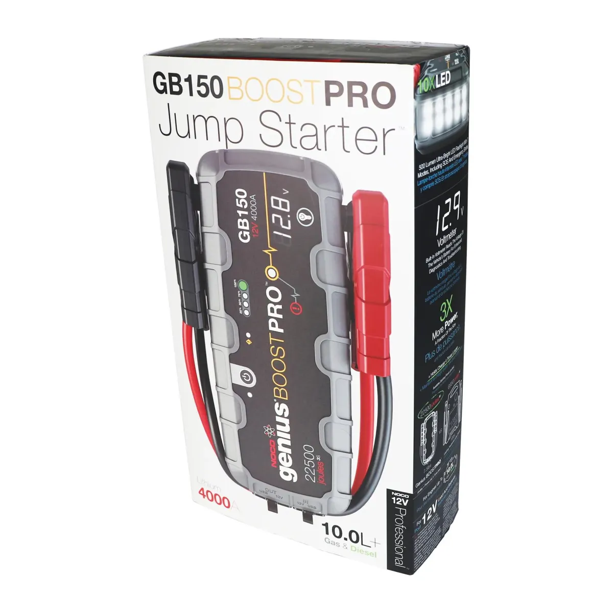 Online 3000A Jumpstarter voor 12V accu met USB Acculaders & Starthulpen