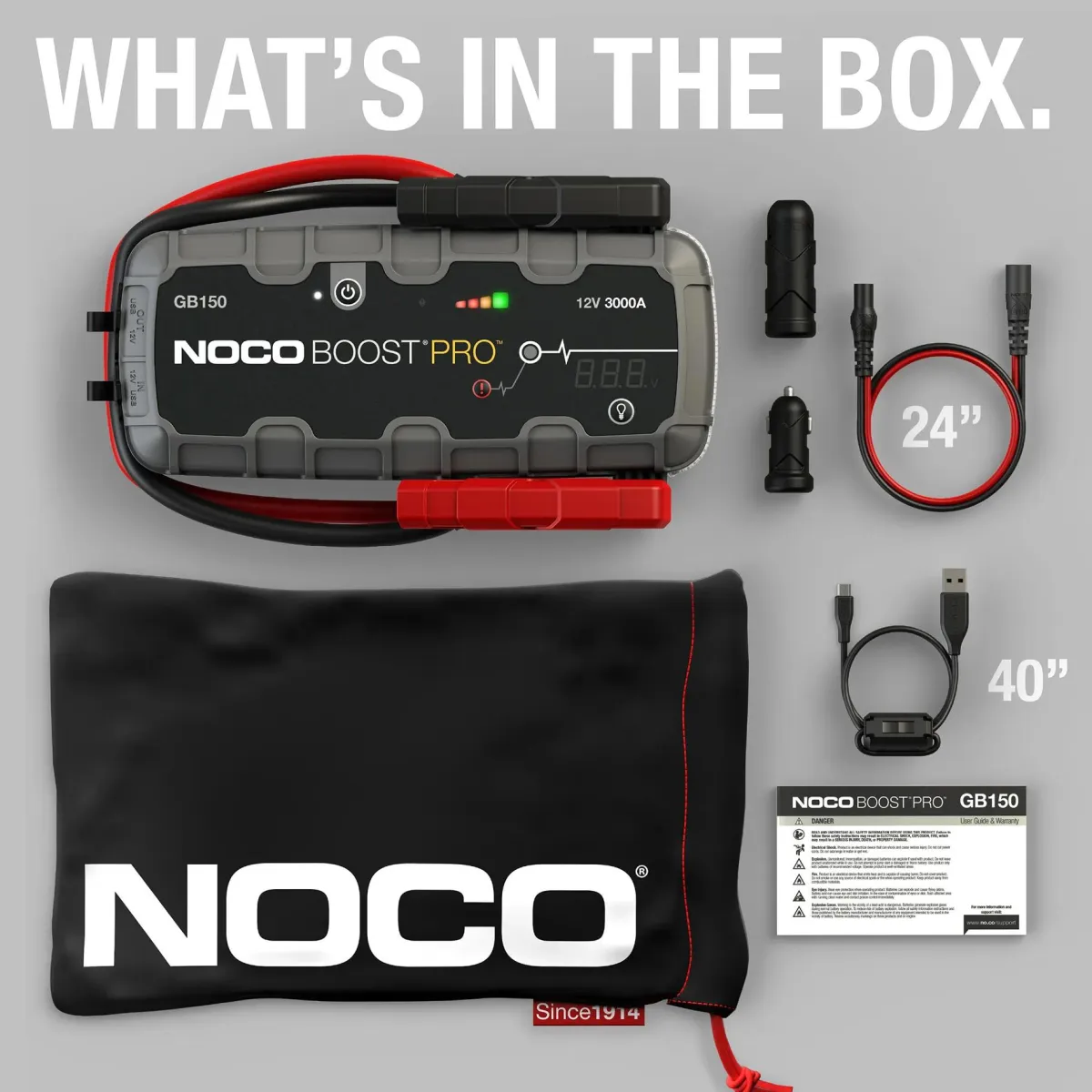 Online 3000A Jumpstarter voor 12V accu met USB Acculaders & Starthulpen