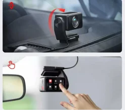 A4 4K Touch Wifi GPS 2CH 64gb dashcam Dashcams