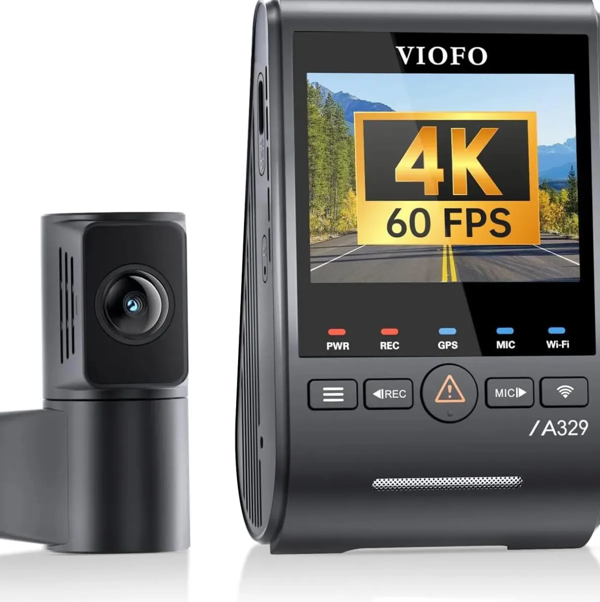 Discount A329S 2CH 4K Wifi GPS dashcam Dashcams