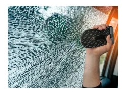 Autodeur opstapje met ruitenbreker Dakkoffer Accessoires