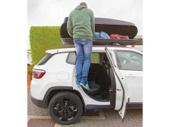Autodeur opstapje met ruitenbreker Dakkoffer Accessoires