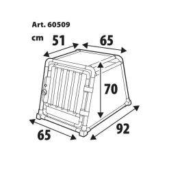 New auto-hondenbench 65 x 92 x 70H cm Autobenches & Accessoires