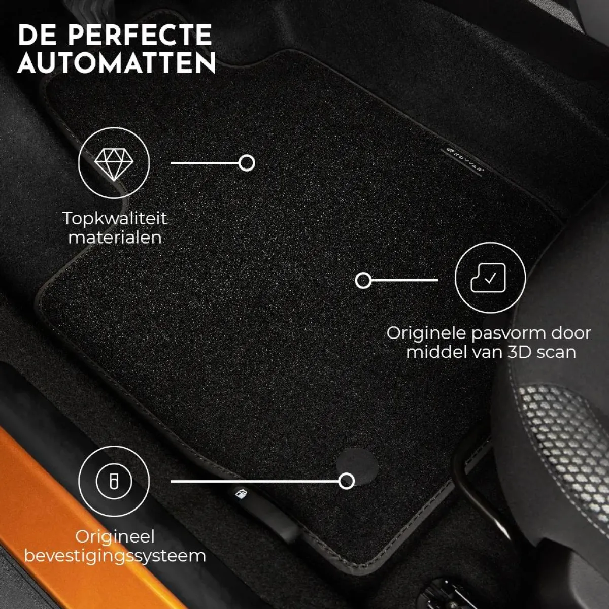 Best Automatten voor Volkswagen Golf 3 (1991-1997 Automatten