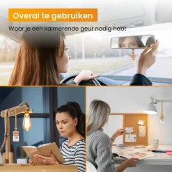 Outlet Autoparfum Hangend, Lavendel, Geurverfrisser Interieurverzorging