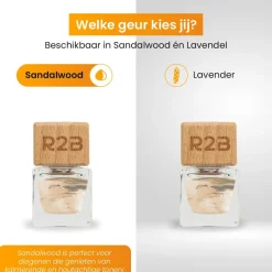 New Autoparfum Hangend, Sandalwood Geurverfrisser Interieurverzorging