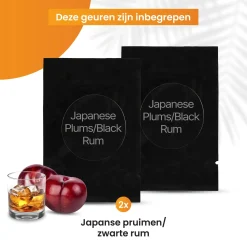 Clearance Autoparfum Navulling - Japanse Pruim & Rum Interieurverzorging