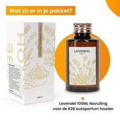 Autoparfum Navulling 'Lavendel' - 100ml Interieurverzorging