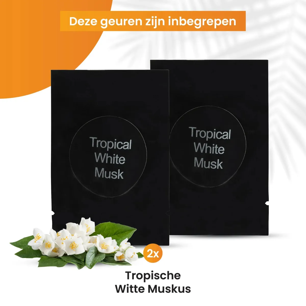 New Autoparfum Navulling - Tropische Witte Muskus Interieurverzorging