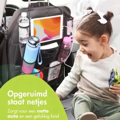 Sale Autostoel Organizer met Tablethouder - 2-Pack Organizers