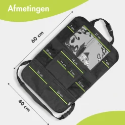 Sale Autostoel Organizer met Tablethouder - 2-Pack Organizers