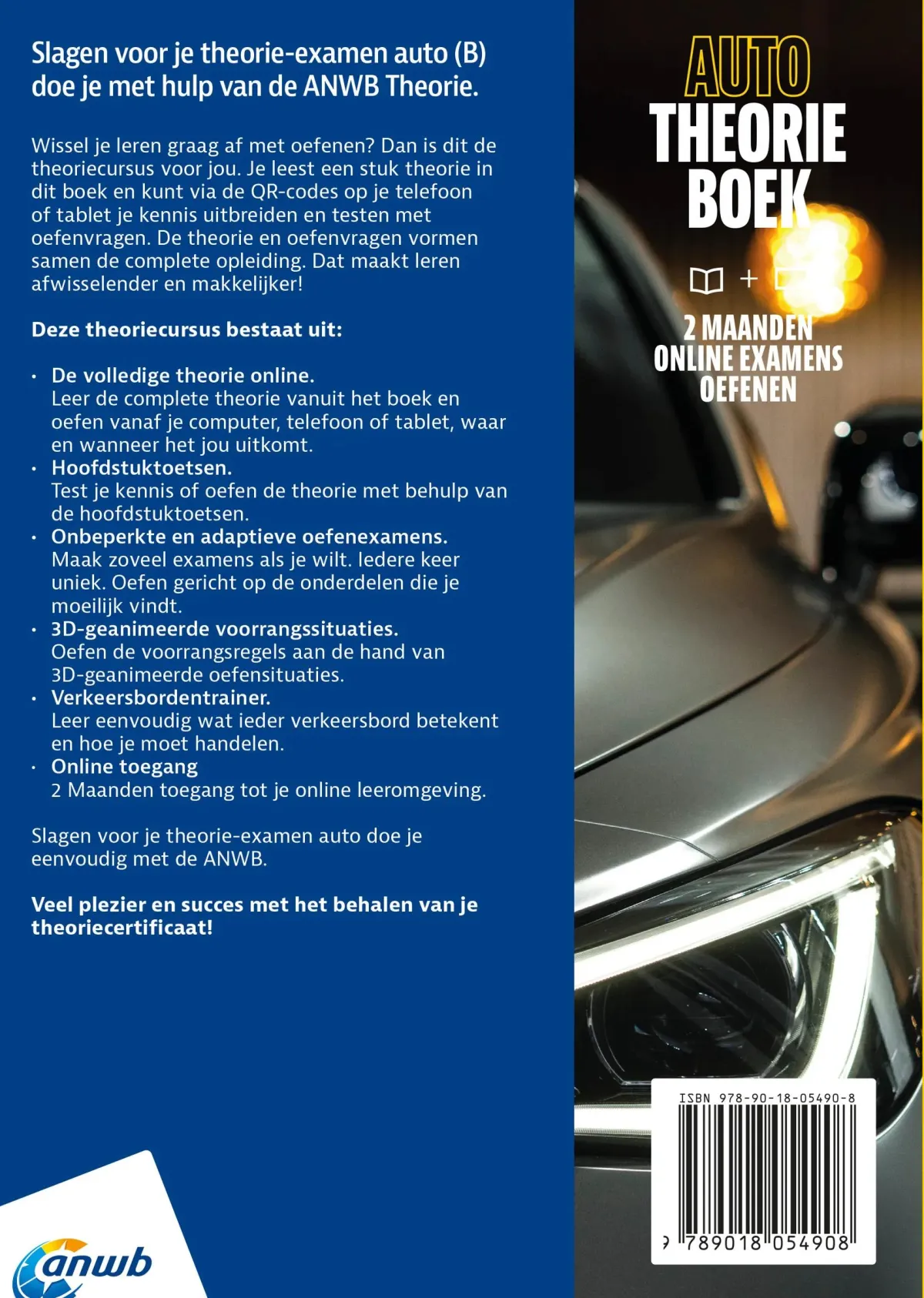 Auto Theorieboek B + Online examens oefenen Rijbewijs Theorieboeken|Rijbewijs Theorieboeken