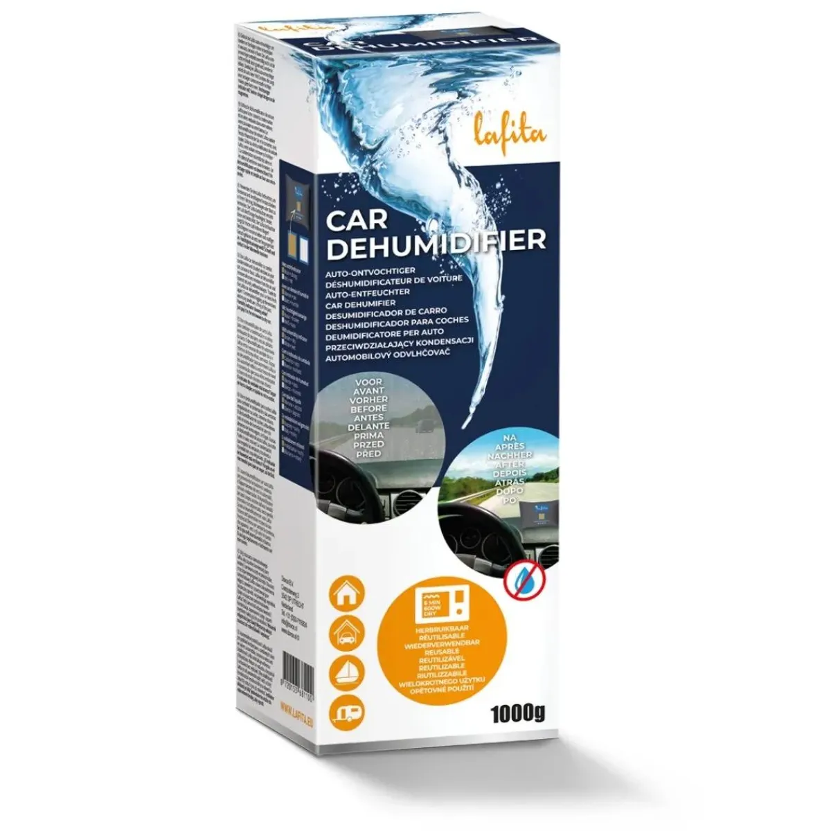 Sale Auto Vochtvanger - 4x - 1000 gram Interieurverzorging