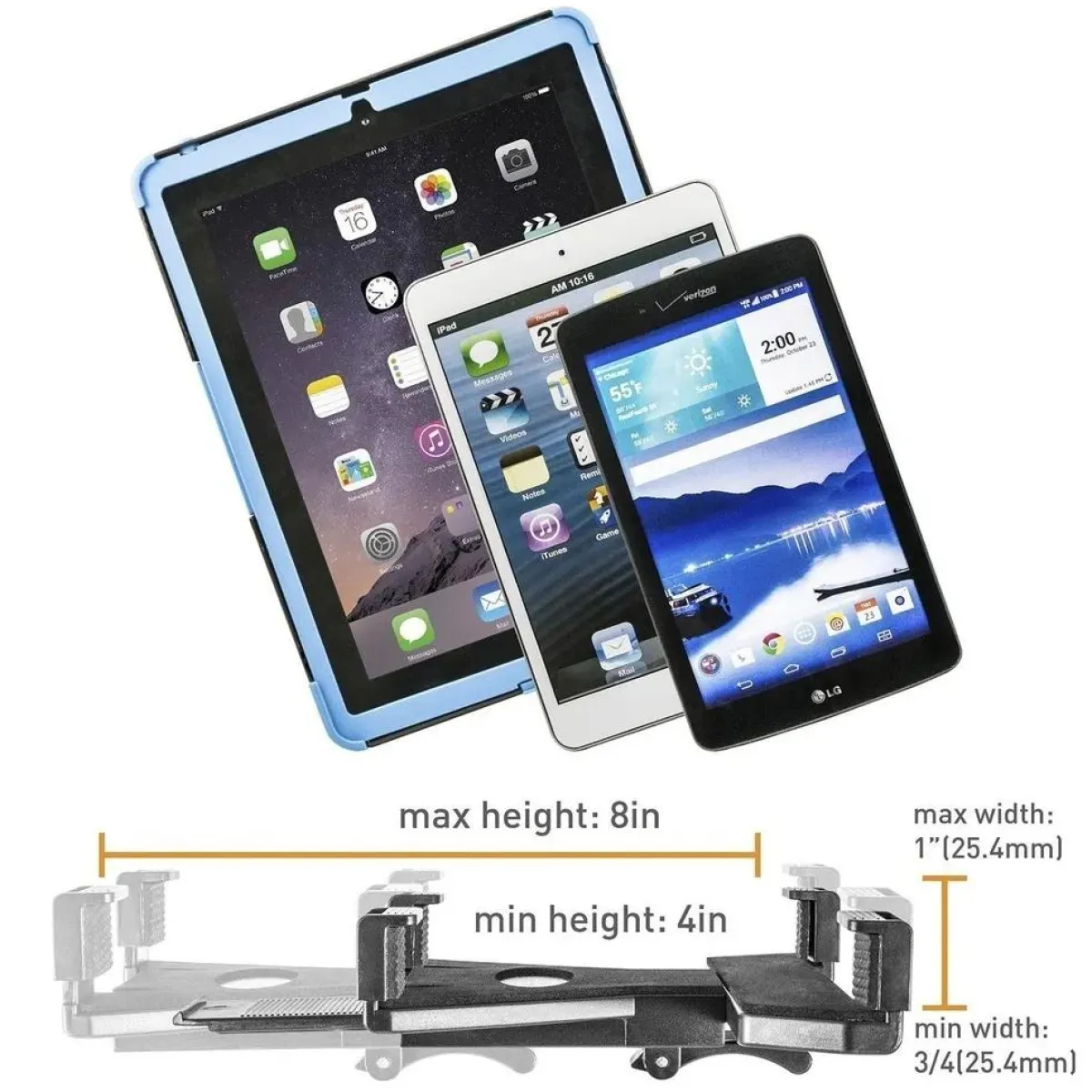 Hot Bizmount universele tablethouderset Telefoon & Tablethouders