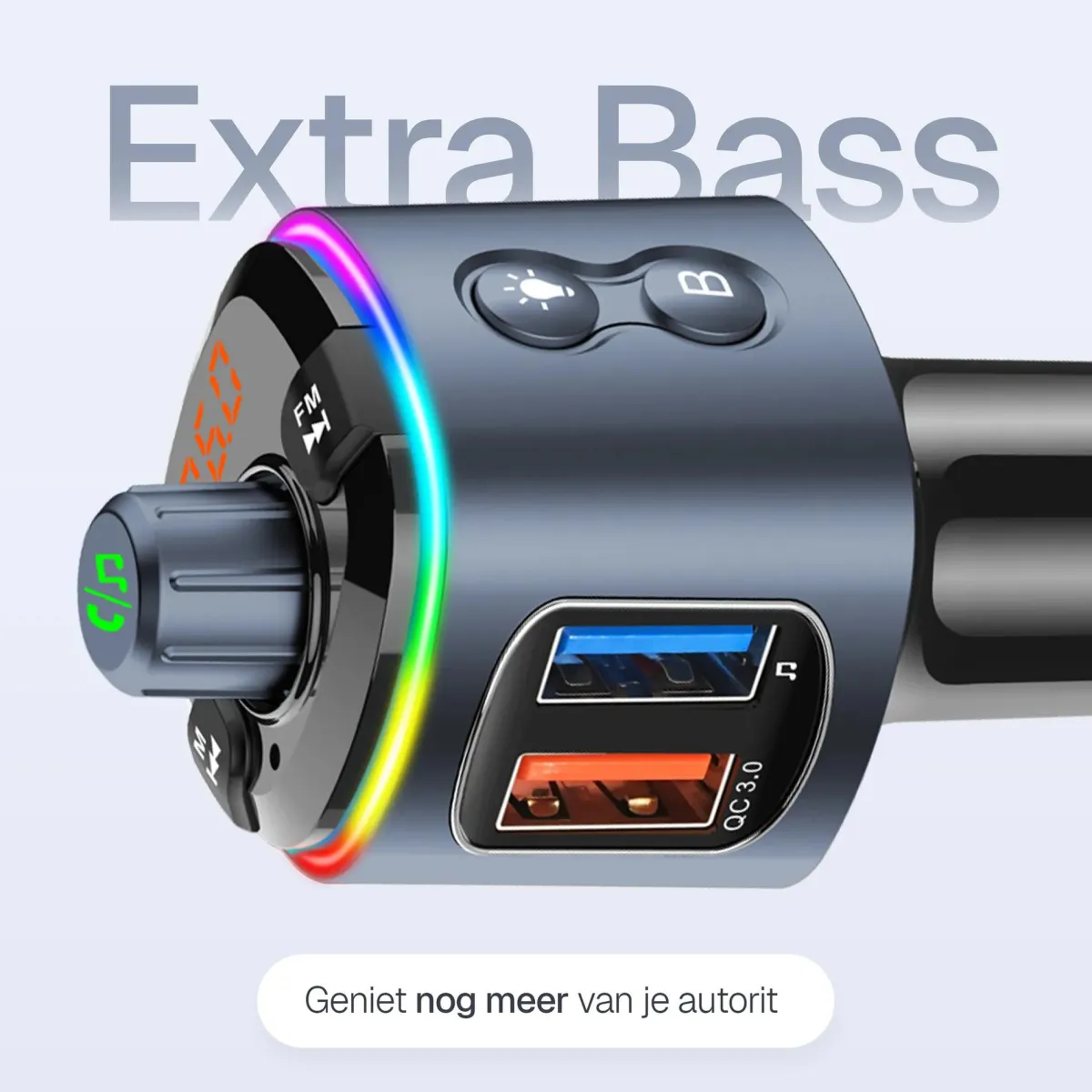Discount Bluetooth FM Transmitter Carkit USB C Carkits