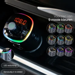 Discount Bluetooth FM Transmitter Carkit USB C Carkits