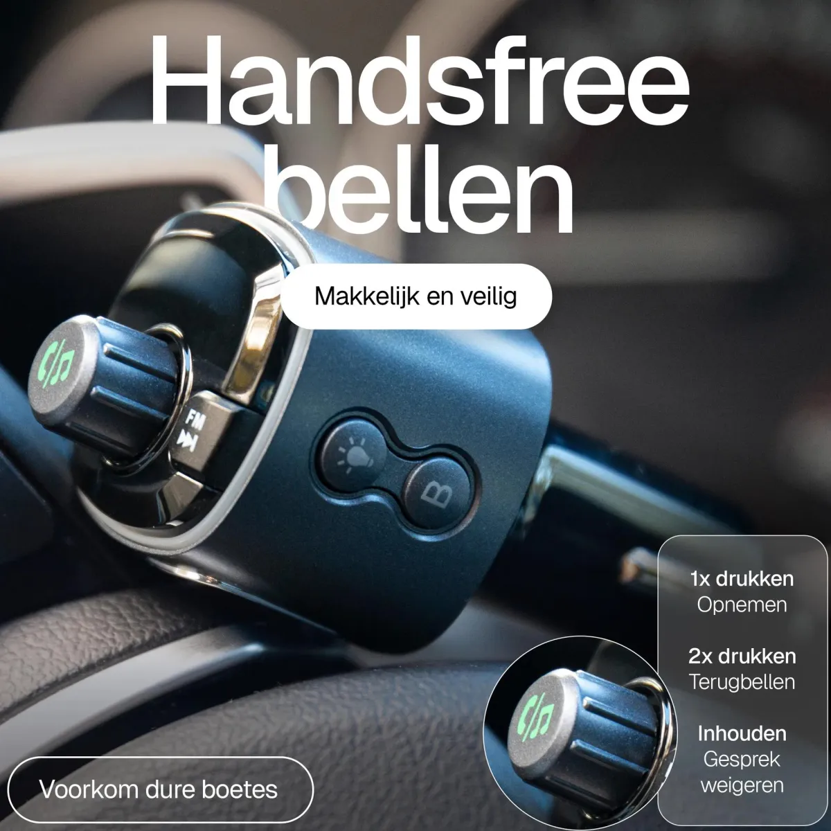 Discount Bluetooth FM Transmitter Carkit USB C Carkits