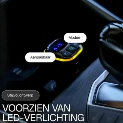 Discount Bluetooth FM Transmitter Carkit USB-C Carkits