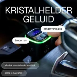 Discount Bluetooth FM Transmitter Carkit USB-C Carkits