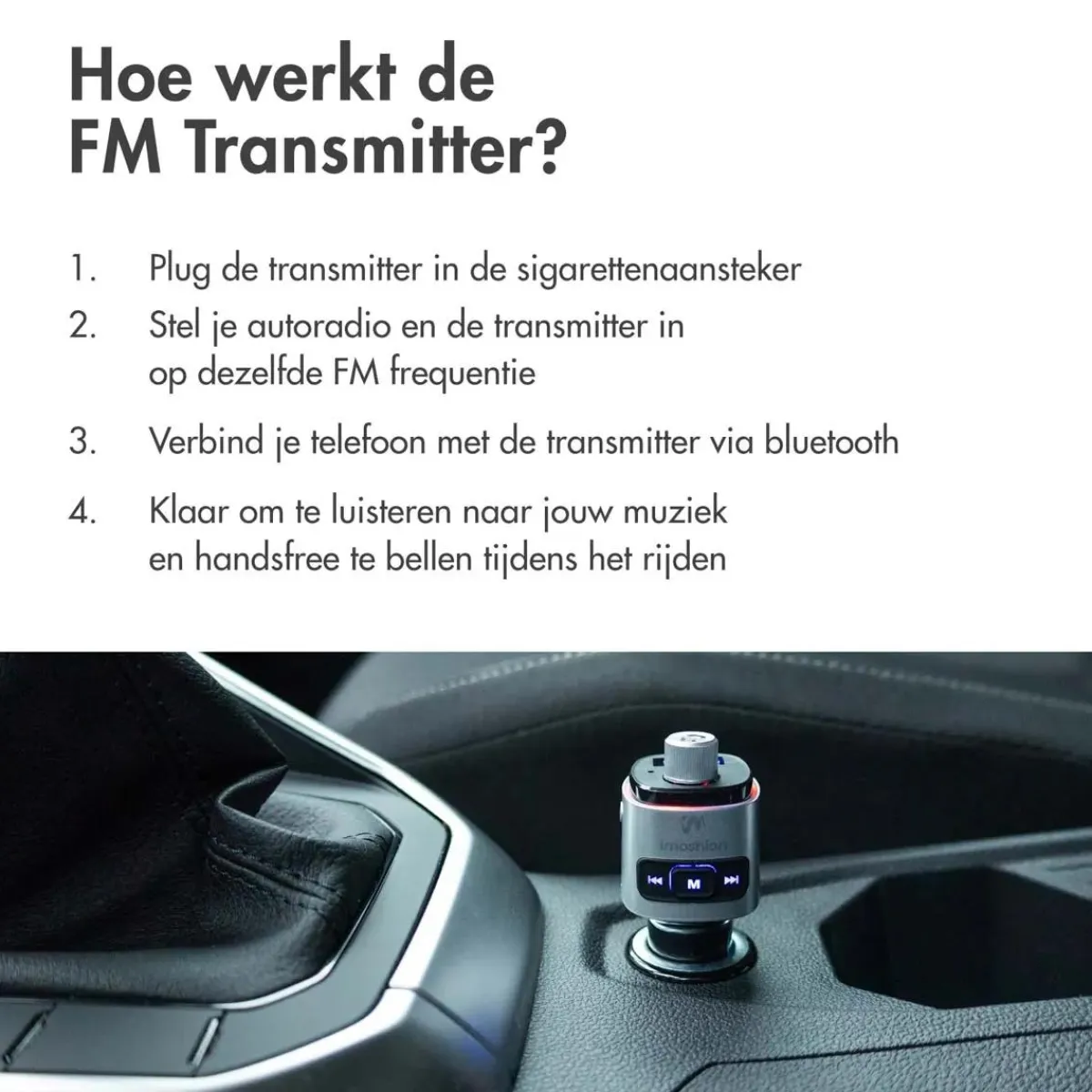 Sale Bluetooth FM Transmitter Zender Carkits