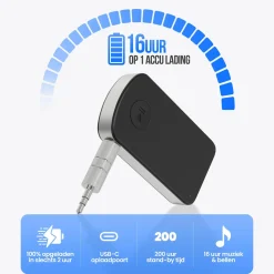Outlet Bluetooth Receiver - 3.5MM AUX Carkits