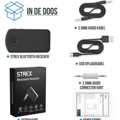 Outlet Bluetooth Receiver - 3.5MM AUX Carkits