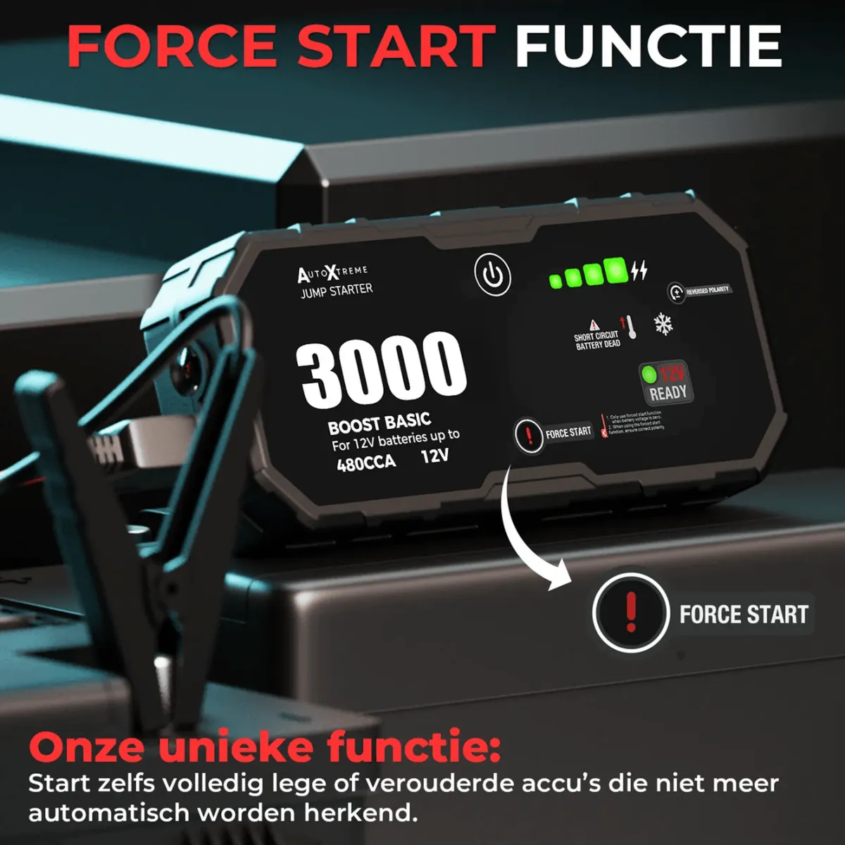 Discount Boost Basic - Jumpstarter & Starthulp - 480CCA Acculaders & Starthulpen