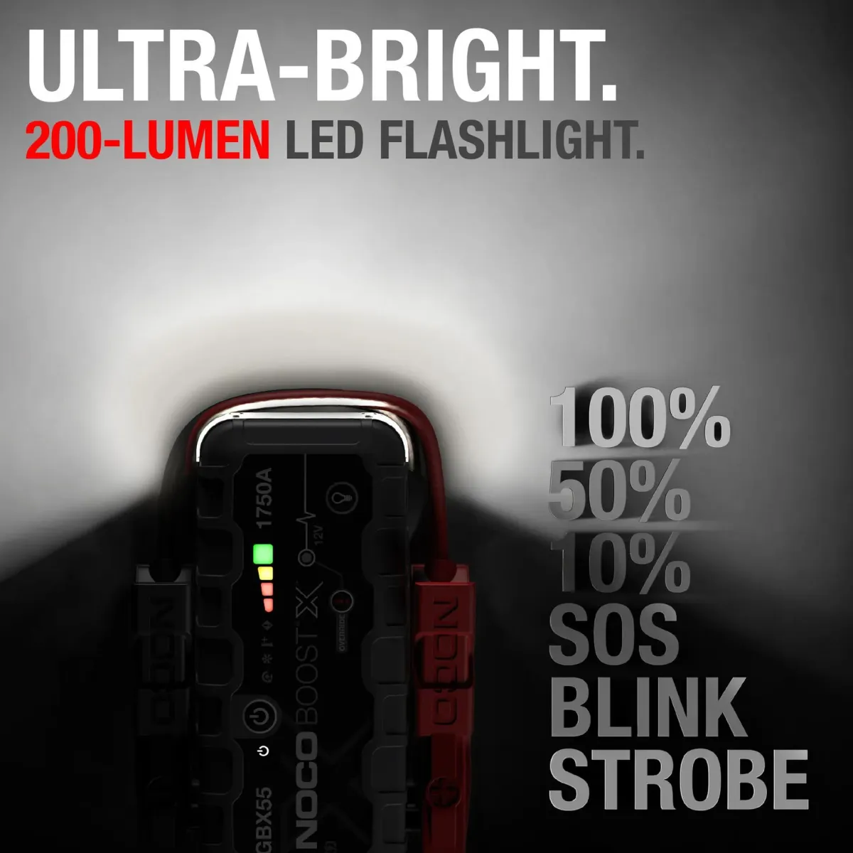 Boost X Lithium Jump Starter 1750A voor voertuigen Acculaders & Starthulpen
