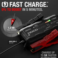 Boost X Lithium Jump Starter 1750A voor voertuigen Acculaders & Starthulpen