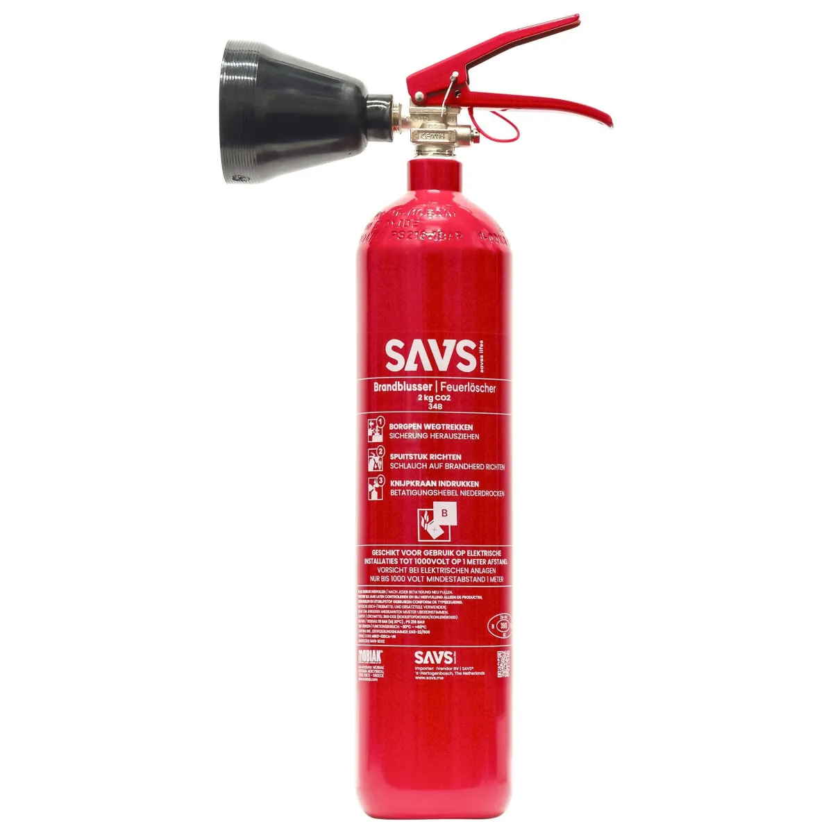 Best Brandblusser CO2 2 kg Griekenland|Turkije