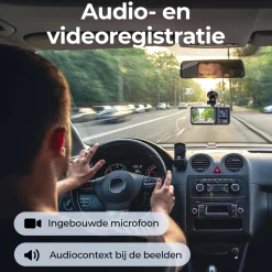 New CCT2500 Dashcam - FullHD - Dual - 120° Groothoek Dashcams