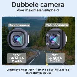 New CCT2500 Dashcam - FullHD - Dual - 120° Groothoek Dashcams
