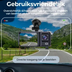 New CCT2500 Dashcam - FullHD - Dual - 120° Groothoek Dashcams