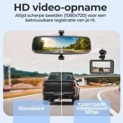 Outlet CCT1650 Dashcam - Full HD - 120° Groothoek Dashcams