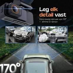 Clearance 2CH Dashcam - WiFi GPS 4K 64GB - X30 Pro Dashcam Dashcams