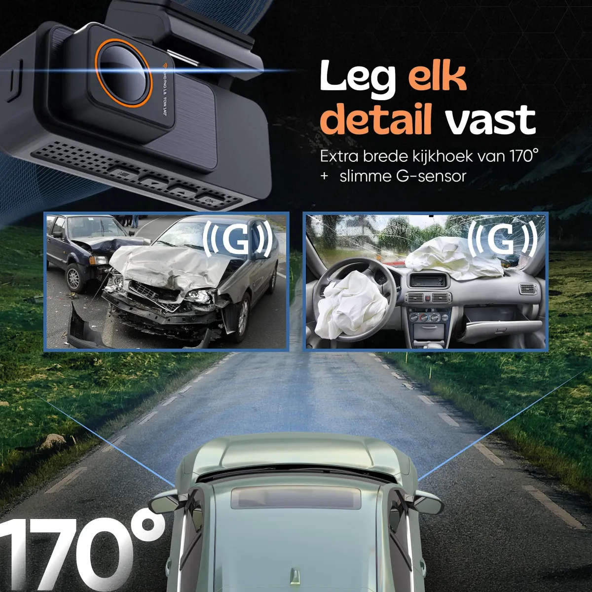 Clearance 2CH Dashcam - WiFi GPS 4K 64GB - X30 Pro Dashcam Dashcams