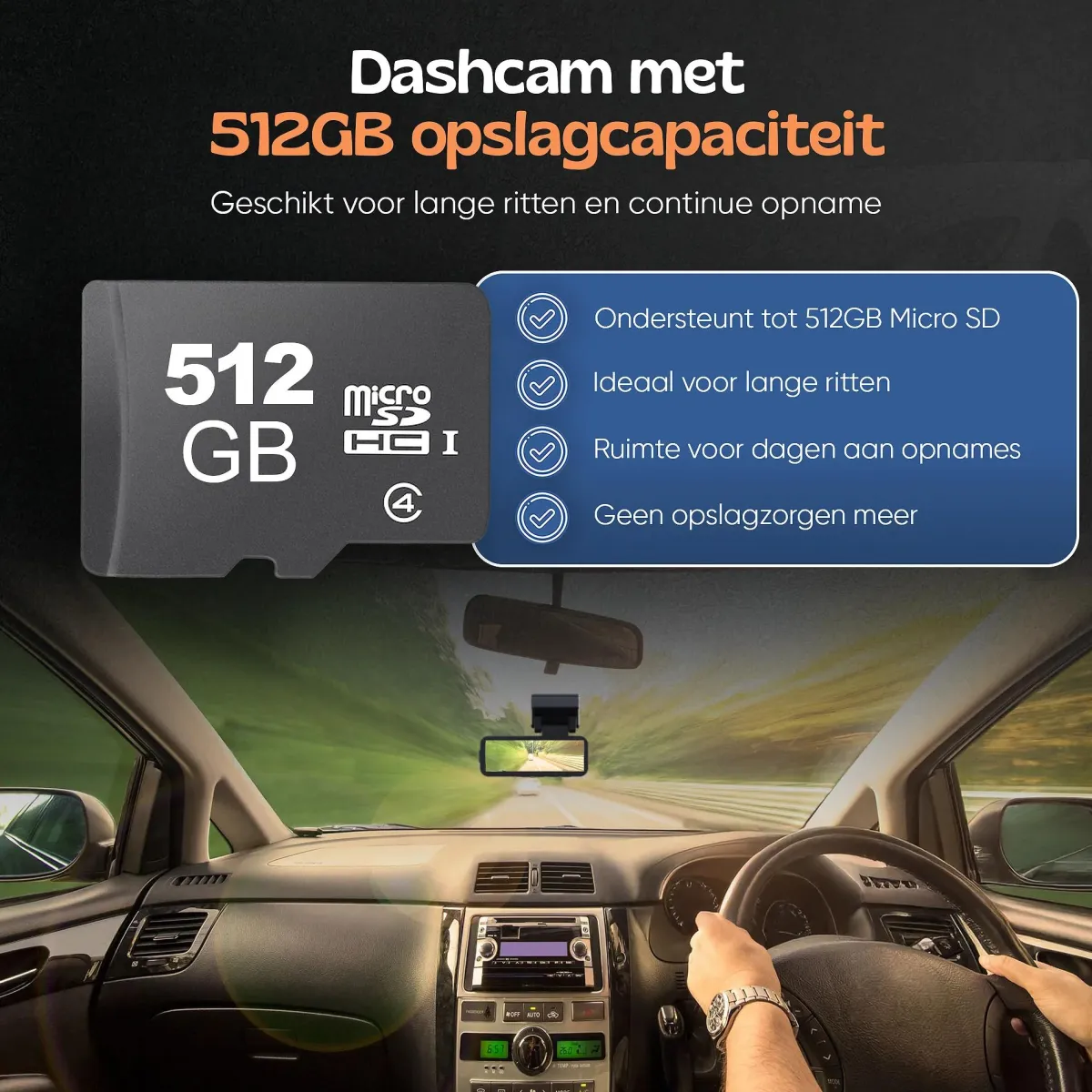 Clearance 2CH Dashcam - WiFi GPS 4K 64GB - X30 Pro Dashcam Dashcams