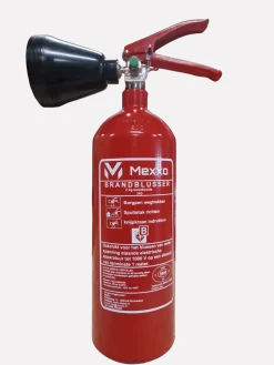 New CO2 brandblusser 2 kg vorstvrij Griekenland|Turkije