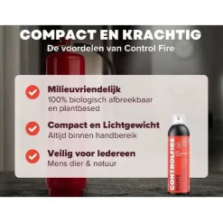 Clearance Control Fire Brandblusser 200 ml Griekenland|Turkije