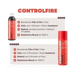 Clearance Control Fire Brandblusser 200 ml Griekenland|Turkije