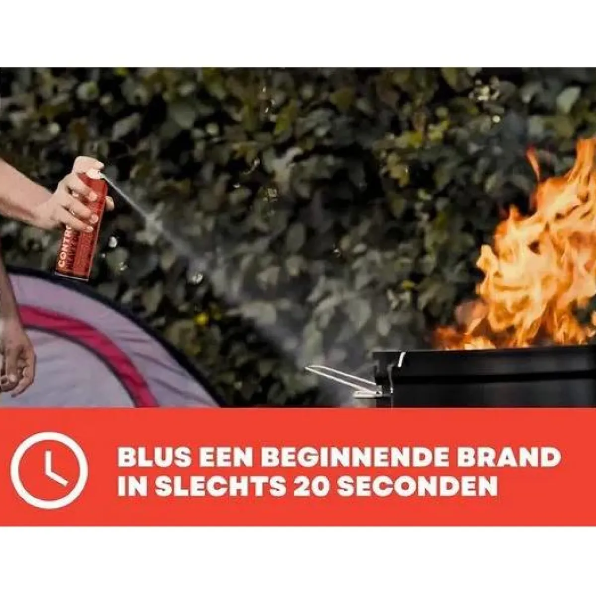 Clearance Control Fire Brandblusser 200 ml Griekenland|Turkije