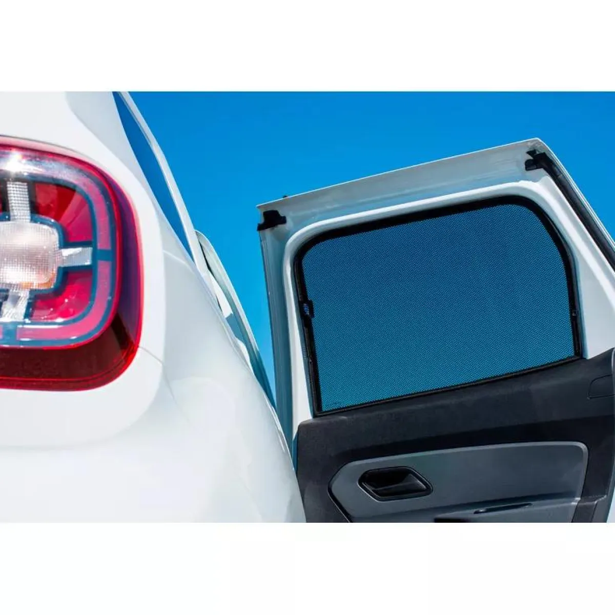 Outlet Dacia Duster II 2018 - Zonneschermen achterportieren Autozonneschermen