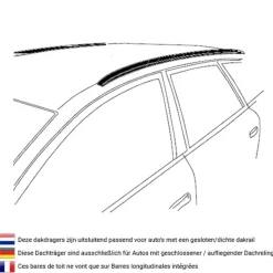 Best dakdragers Mercedes GLC 2022> Dakdragers