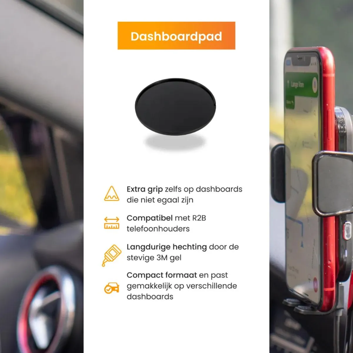 Discount Dashboard Pad voor Telefoonhouders Auto Telefoon & Tablethouders