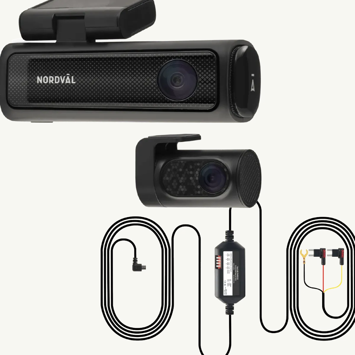 New DC202-2CH Dashcam 4K 256GB + PMPC03 Dashcams