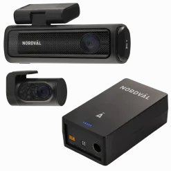 DC202-2CH 256GB + BP125 combi set Dashcams
