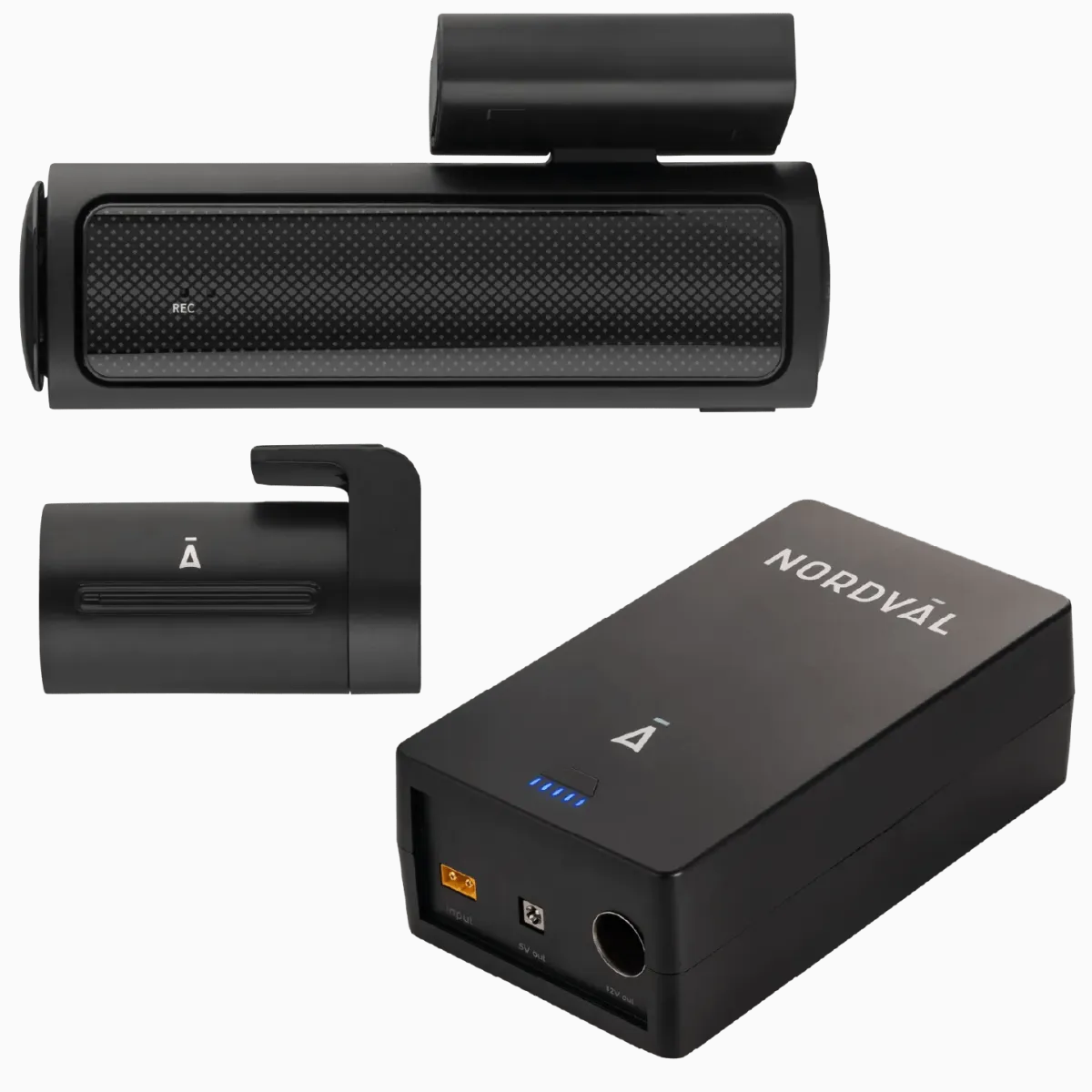 Outlet DC202-2CH 128GB + BP125 combi set Dashcams