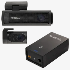 Outlet DC202-2CH 128GB + BP125 combi set Dashcams