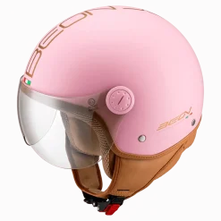 Sale Design Luxe Scooterhelm met vizier Motorhelmen