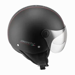 Hot Design Scooterhelm met vizier Motorhelmen